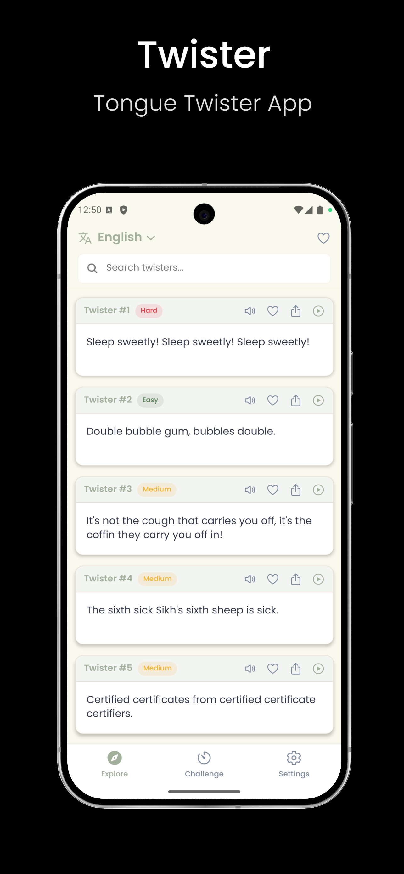 Twister screenshot 1